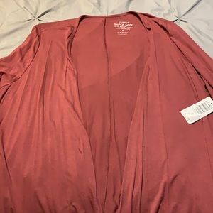 Soft knit Waterfall cardigan